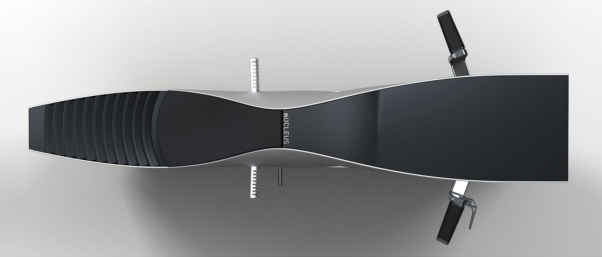 Nucleus electric motorcycle top view