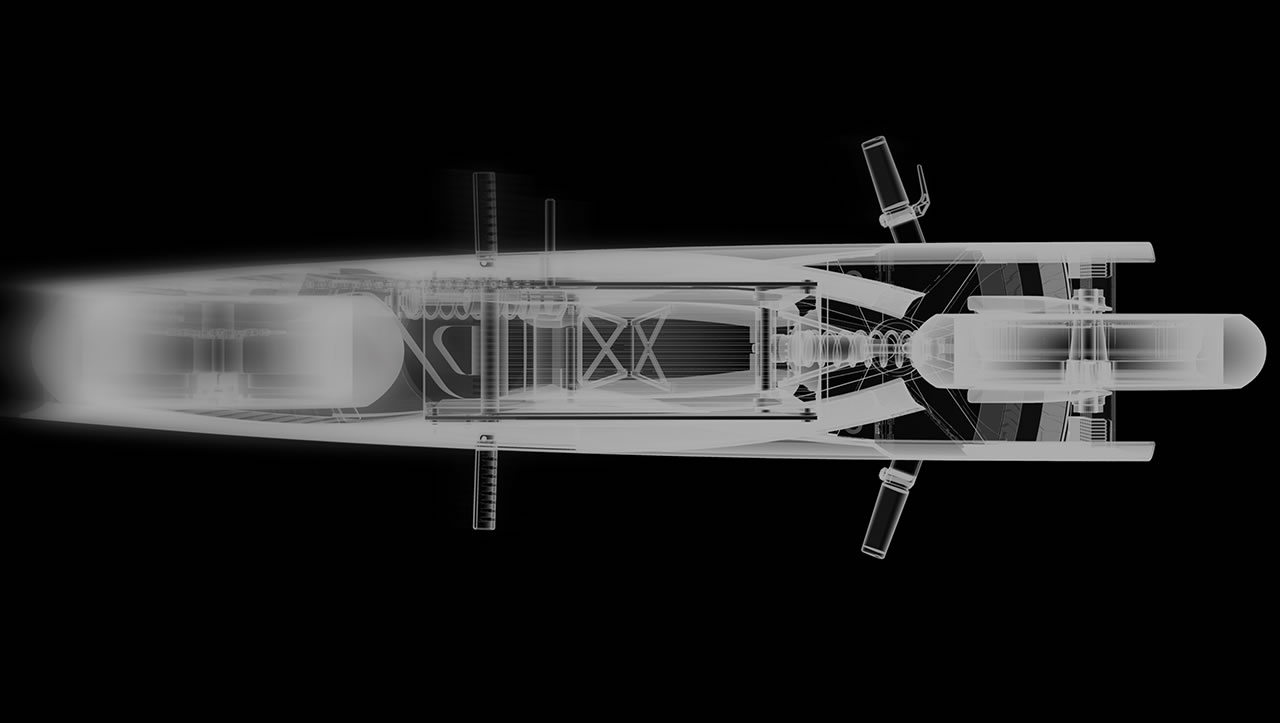 Nucleus electric motorcycle x-ray