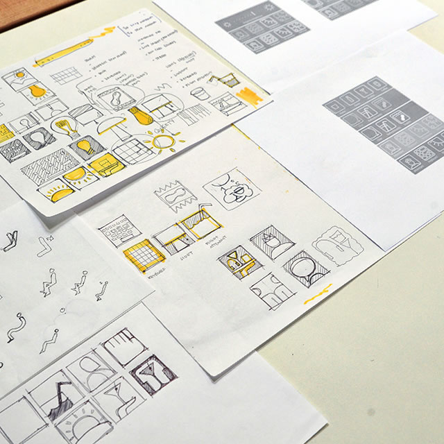 AirCom Pacific airplane seats UI sketch